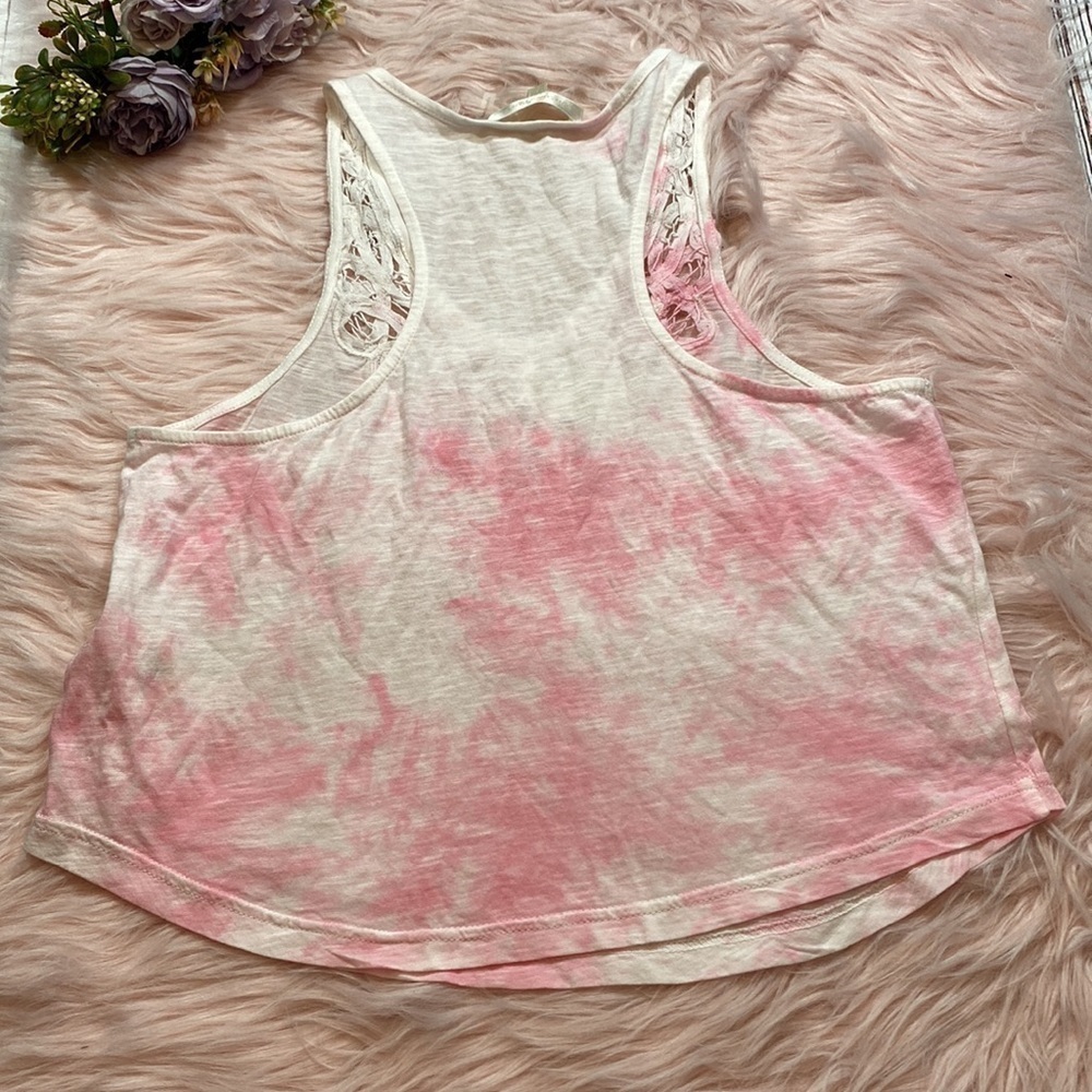 LoveShackFancy Fornina Tank in Pink Tye Dye sz S - Picture 11 of 11